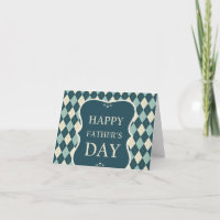 Argyle Happy Father's Day