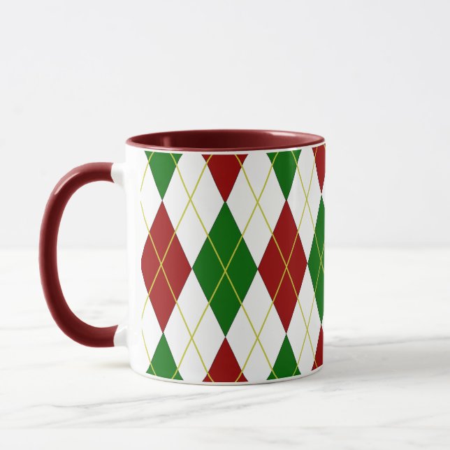 Argyle Mug (Left)