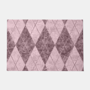 Argyle Pattern Diamonds Doormat