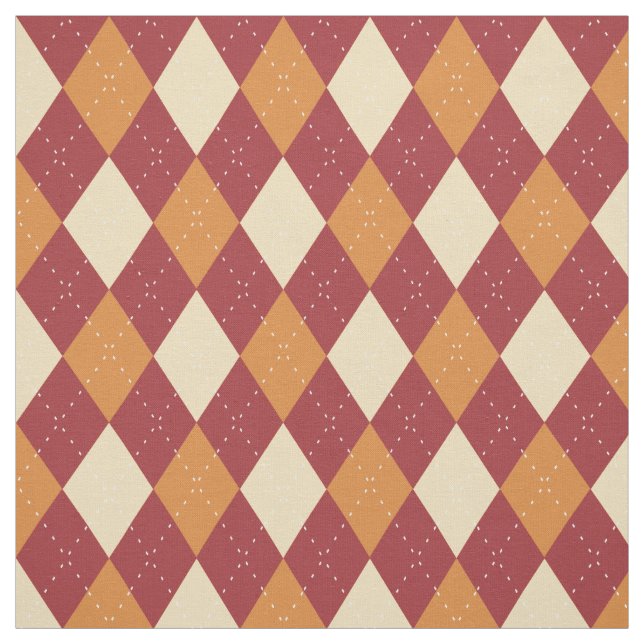 Argyle Pattern Fabric (Swatch)