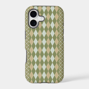 Argyle Plaid Olive