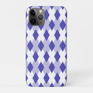 Argyle Plaid Pattern_4A46B0 Case-Mate iPhone Case
