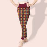 Argyle Red Green Pattern Elegant Pretty Leggings<br><div class="desc">Argyle Red Green Pattern Elegant Pretty Leggings . These elegant leggings features a beautiful Red and Green Argyle pattern .These pretty leggings are designed to make a statement with their captivating argyle pattern, featuring vibrant shades of red and green. These argyle red green pattern elegant pretty leggings are the perfect...</div>