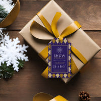 Argyle Snow Cosy Winter Wedding Shower