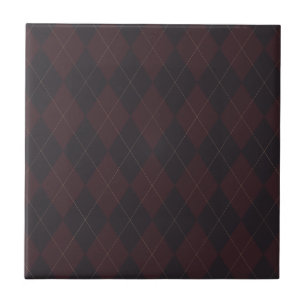 Argyle Style Pattern Tile