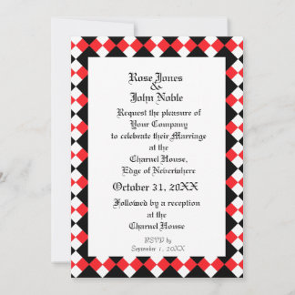 Argyll Ivory XI (Ruby) Wedding Invitation