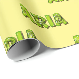 Aria Kiwi Fruit gift paper gift paper