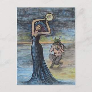 Ariadne and Dionysus Postcard
