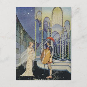 Ariadne and Theseus Postcard