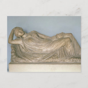 Ariadne Asleep, Hellenistic from Alexandria, 2nd c Postcard