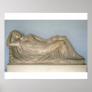 Ariadne Asleep, Hellenistic from Alexandria, 2nd c Poster