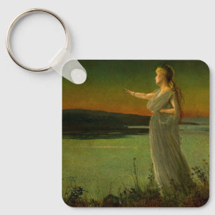 Ariadne at Naxos John Atkinson Grimshaw  Key Ring
