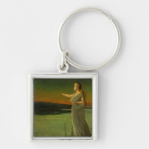Ariadne at Naxos John Atkinson Grimshaw  Key Ring