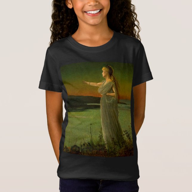 Ariadne at Naxos John Atkinson Grimshaw  T-Shirt (Front)