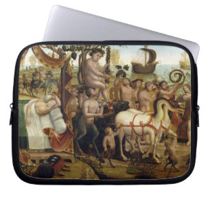 Ariadne in Naxos, from the Story of Theseus (oil o Laptop Sleeve
