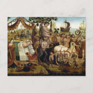 Ariadne in Naxos, from the Story of Theseus (oil o Postcard