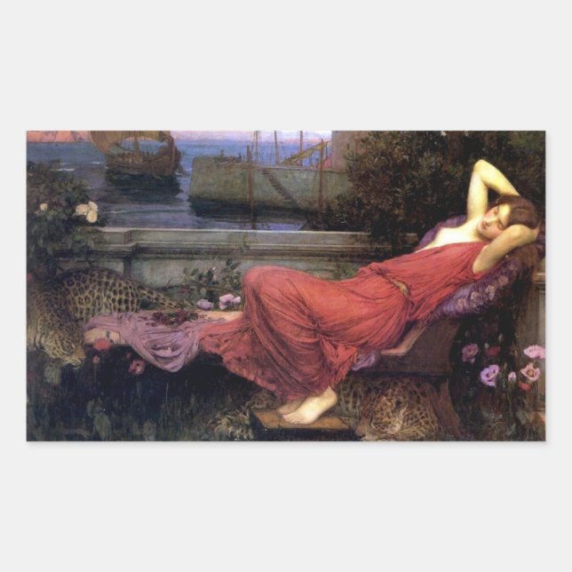 Ariadne Rectangular Sticker (Front)