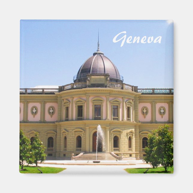 Ariana Museum Geneva Magnet (Front)