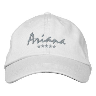 Ariana Name Embroidered Hat