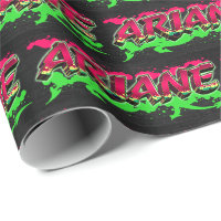 Ariane first name name graffiti red green