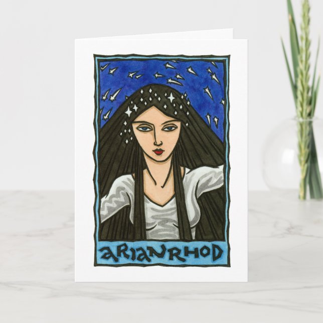 Arianrhod Greeting Card (Front)