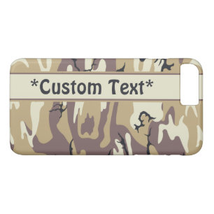 Arid Brown Camo w/ Custom Text Case-Mate iPhone Case