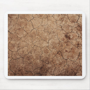 Arid Dry Cracked Earth Mouse Pad