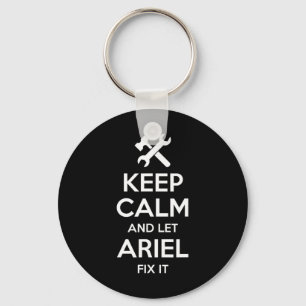Ariel Fix Quote Funny Birthday Personalised Name G Key Ring