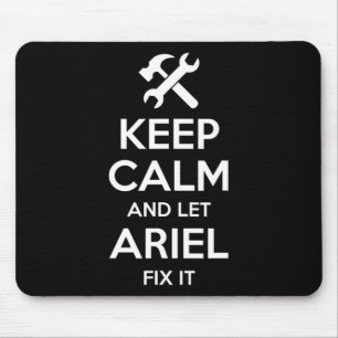 Ariel Fix Quote Funny Birthday Personalized Name G Mouse Pad