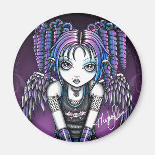 Ariel Gothic Knealing Angel Magnet