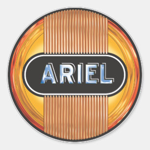 Ariel Motorcycles Classic Round Sticker