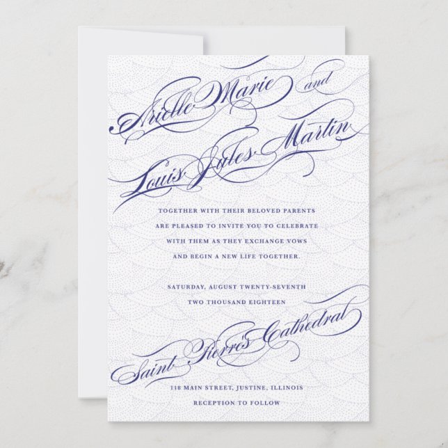 Arielle by Forever Wedding • Wedding Invitation (Front)
