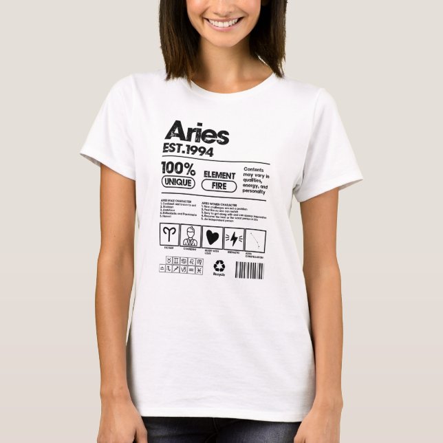 Aries 1994 T-Shirt (Front)