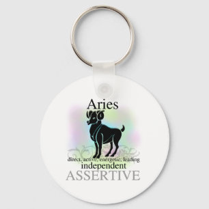 Aries About You Key Ring