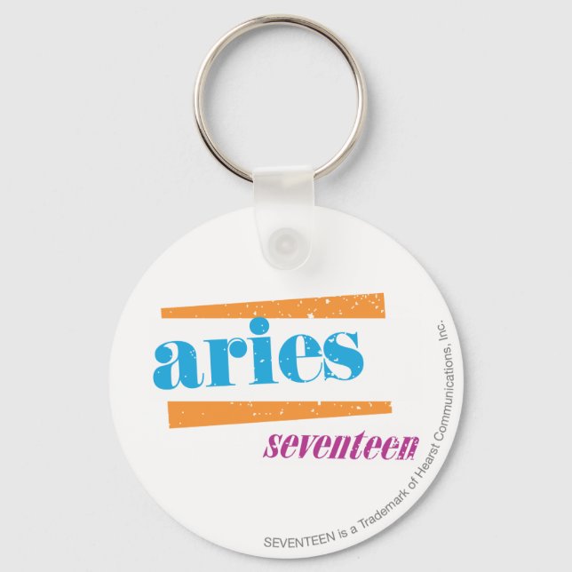 Aries Aqua Key Ring (Front)