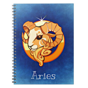 Aries, Ariete Spiral Notebook