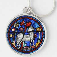 Aries Astrology Gothic Stained Glass Windows R K
