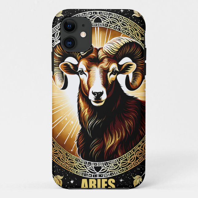 Aries astrology sign Case-Mate iPhone case (Back)