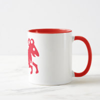 Aries Astrology Sign, Ringer Mug