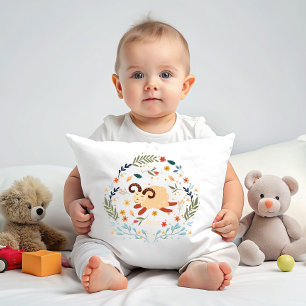 Aries Baby - Cute & Fierce - Zodiac Sign Cushion