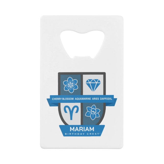 Aries Birthday Crest™ for March 21-31 Jewelry (Front)