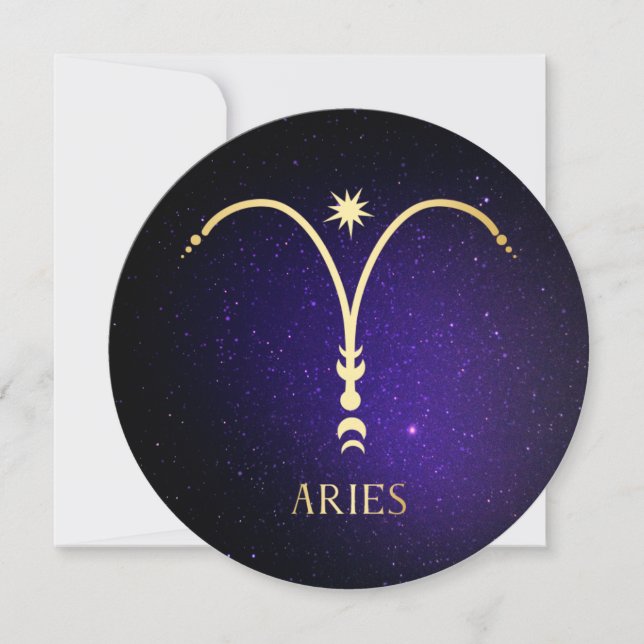Aries Card (Front)