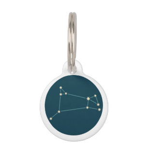 Aries Constellation Pet Tag