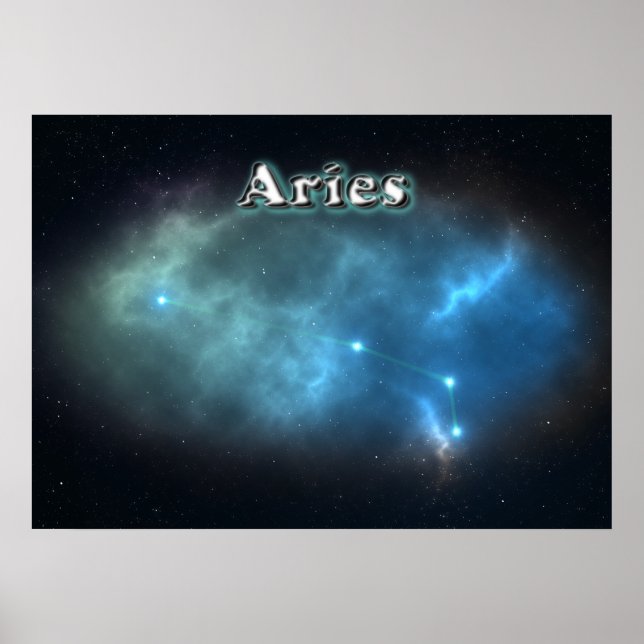 Aries constellation poster (Front)
