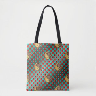 Aries & Earth Dog Tote Bag