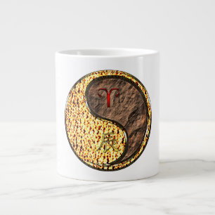 Aries & Earth Dragon Large Coffee Mug