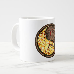 Aries & Earth Rabbit Large Coffee Mug