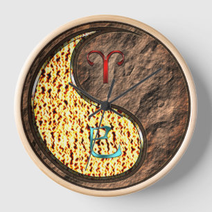 Aries & Earth Snake Clock