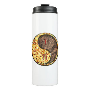 Aries & Earth Tiger Thermal Tumbler