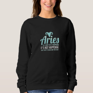 Aries Facts Astrology Horoscope Zodiac Sign Birthd Sweatshirt